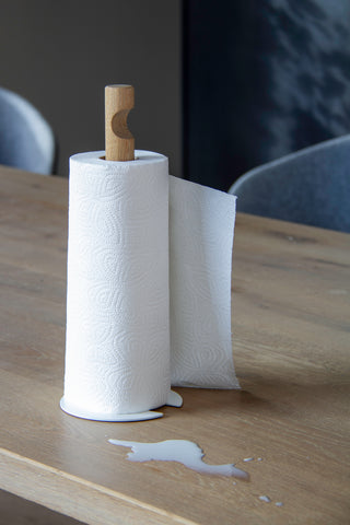 Standby kitchen roll holder